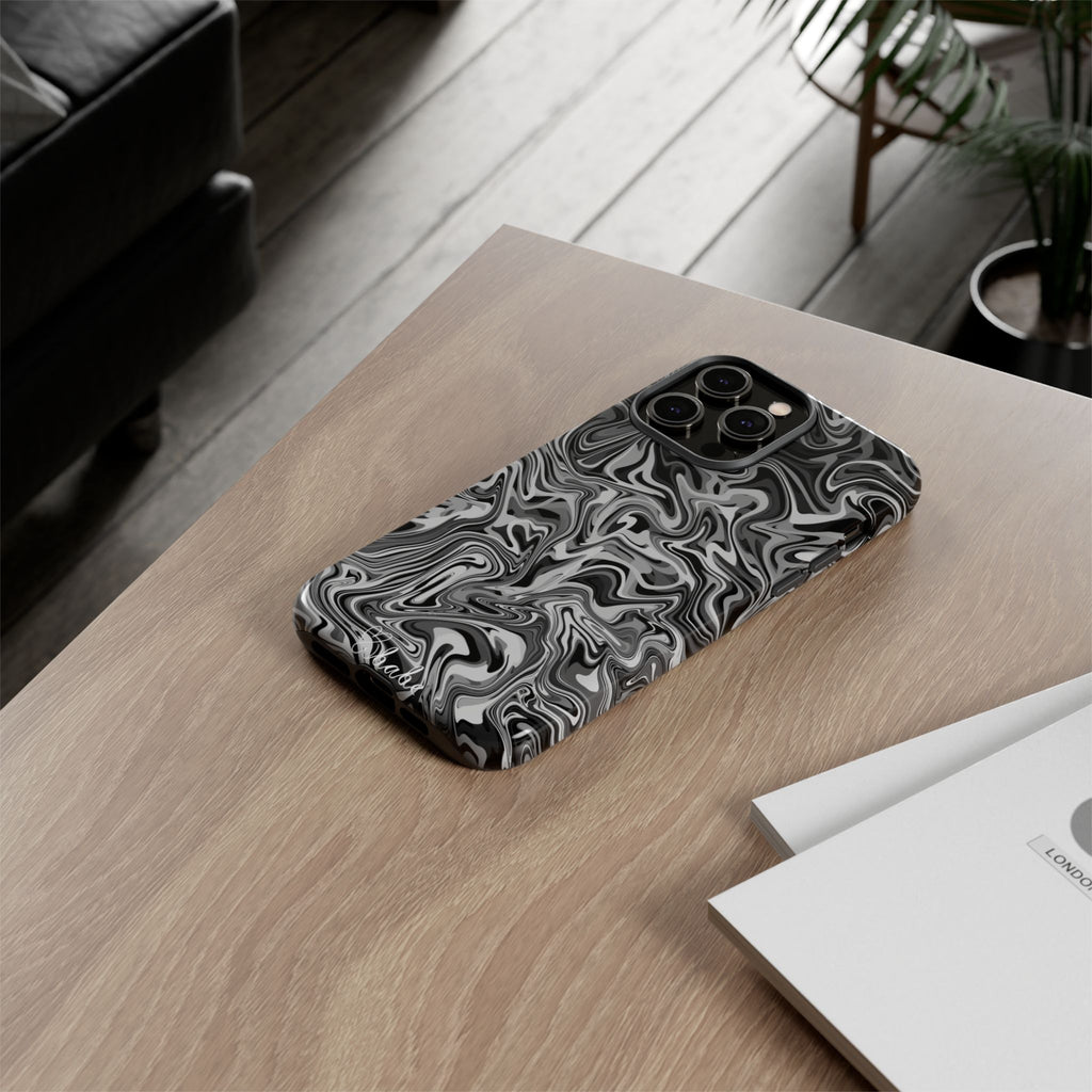 Ink Waves, Tough Phone Case.