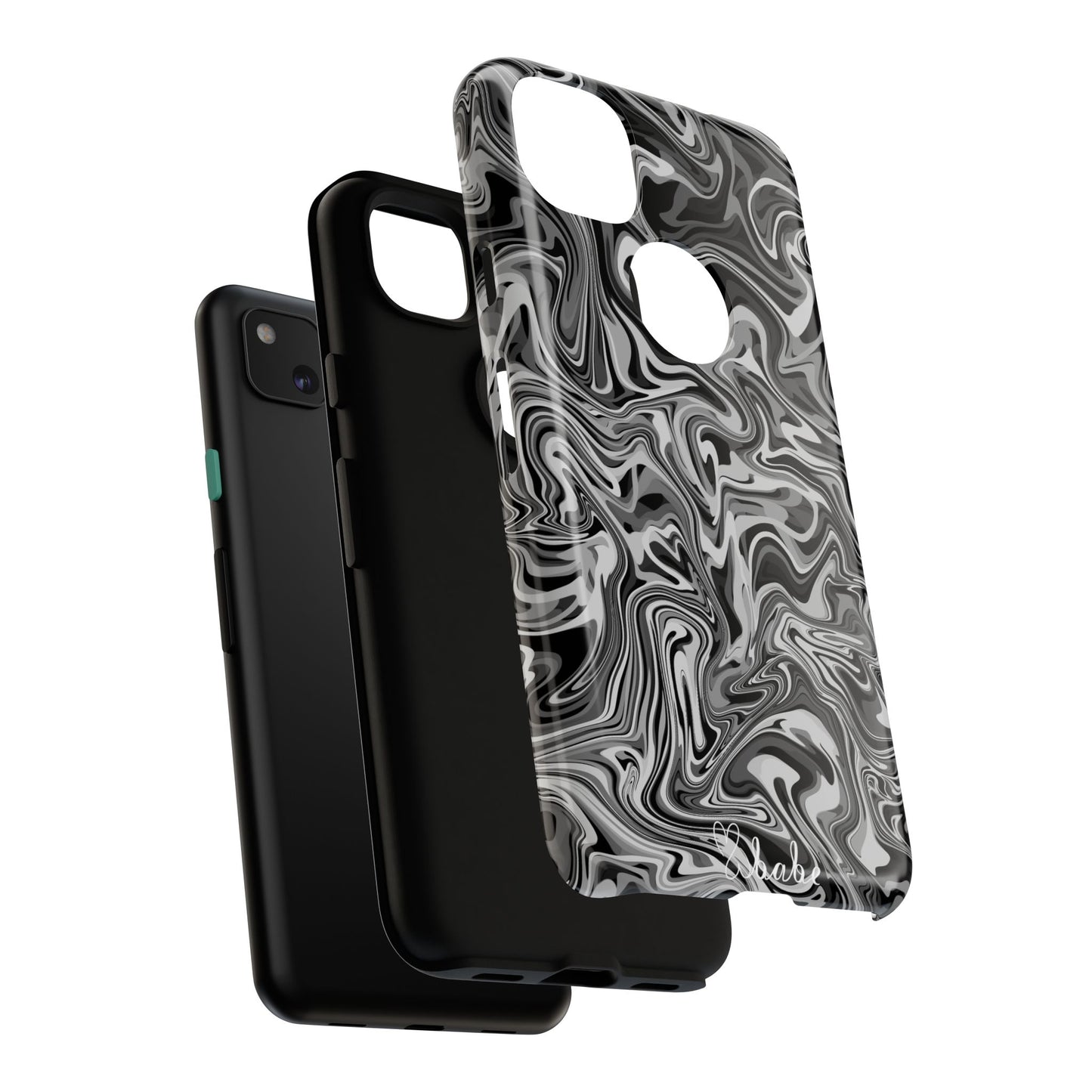 Ink Waves, Tough Phone Case.