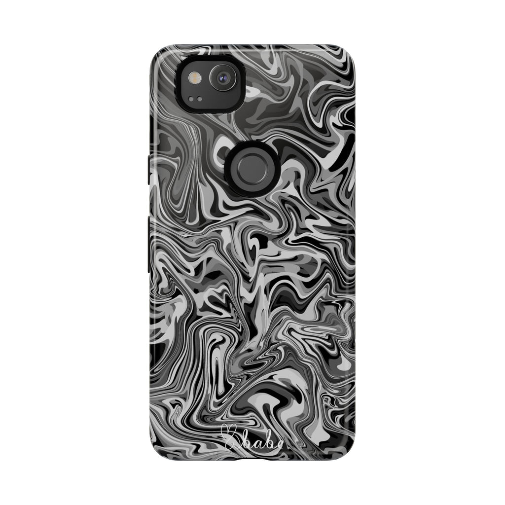 Ink Waves, Tough Phone Case.