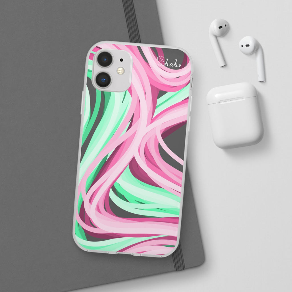Neon Vines, Flexi Phone Case.