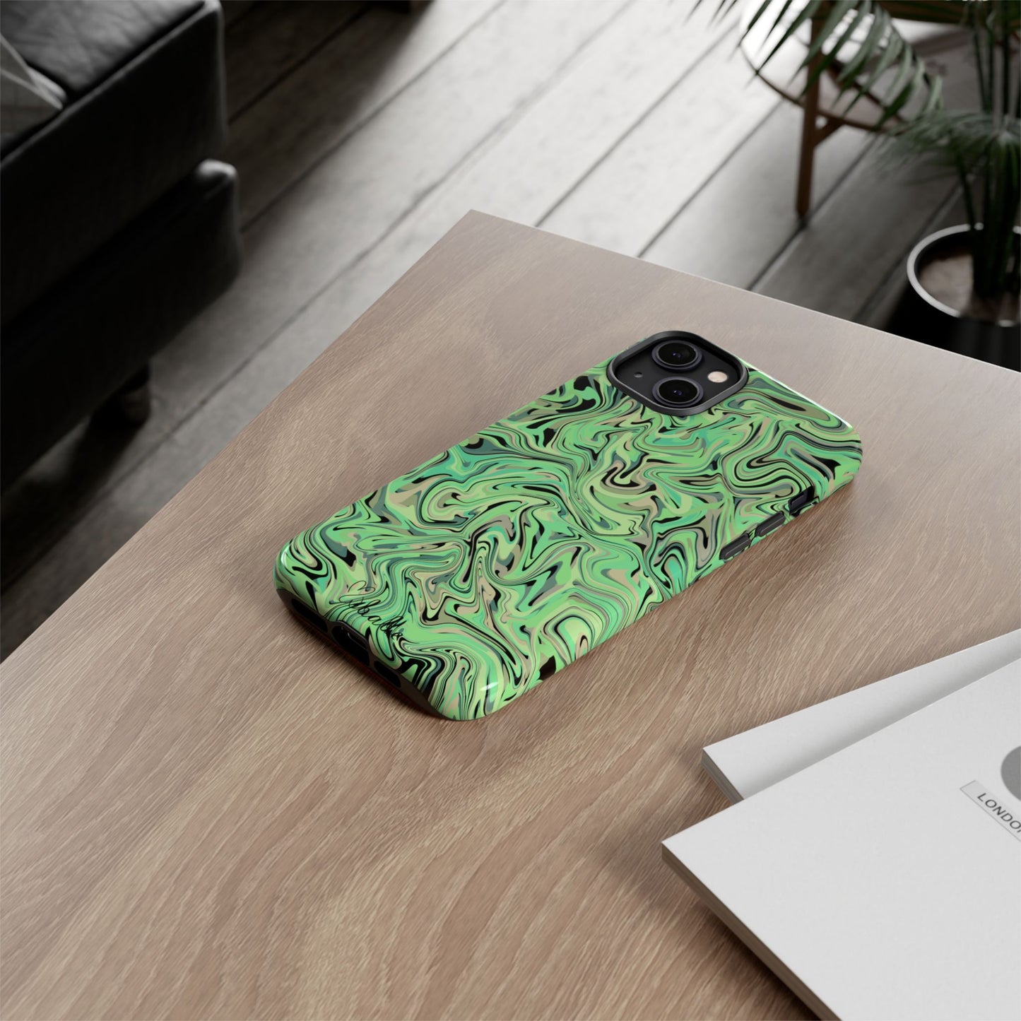 Lime Tia, Tough Phone Case.