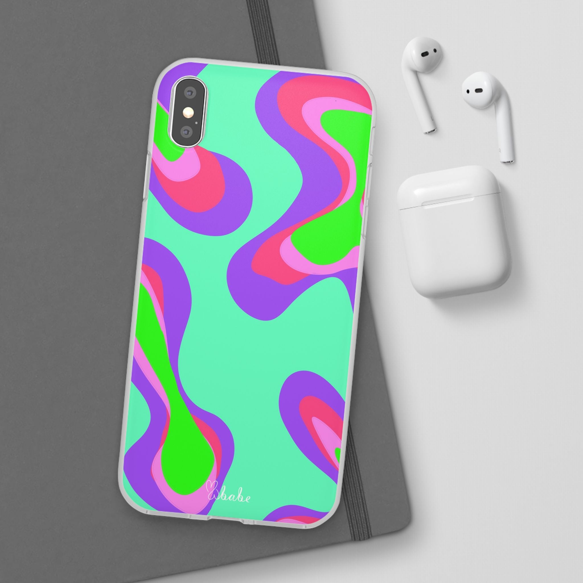 Neon Camo, Flexi Case.