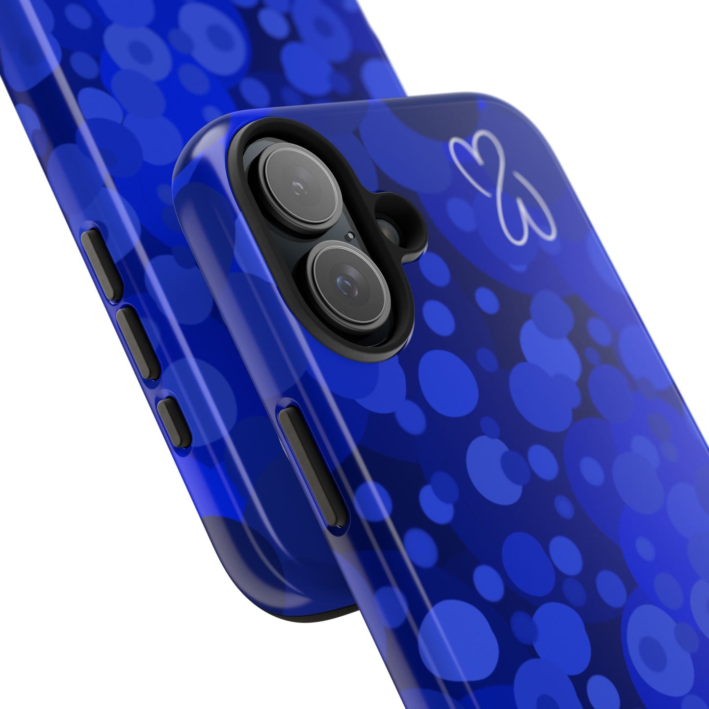 Blue Bubbles, Tough Phone Case