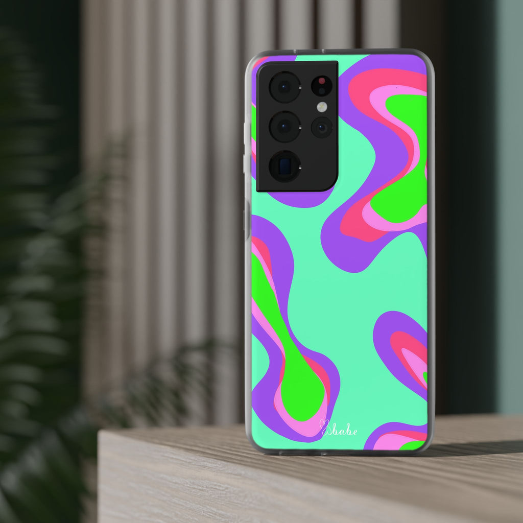 Neon Camo, Flexi Case.