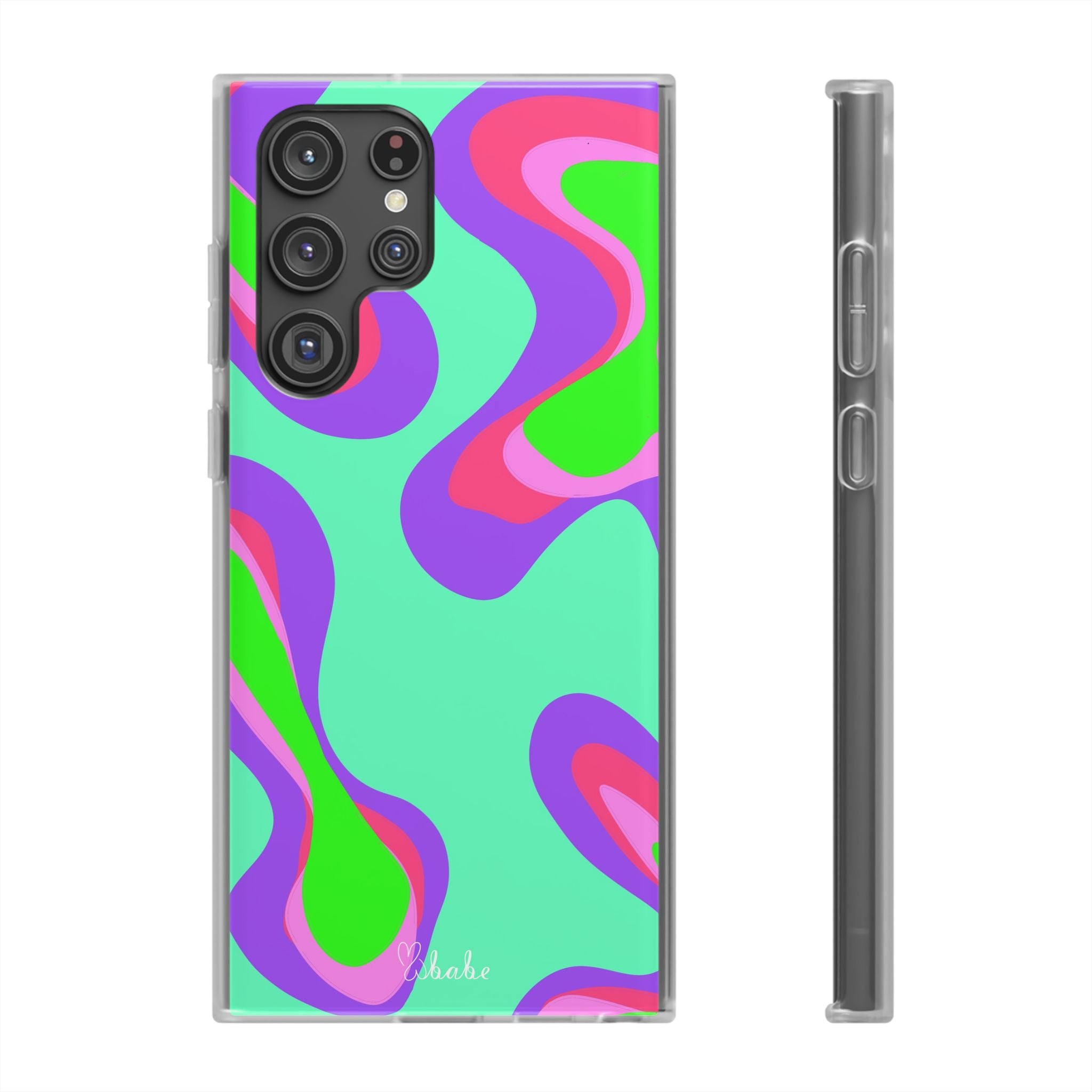 Neon Camo, Flexi Case.
