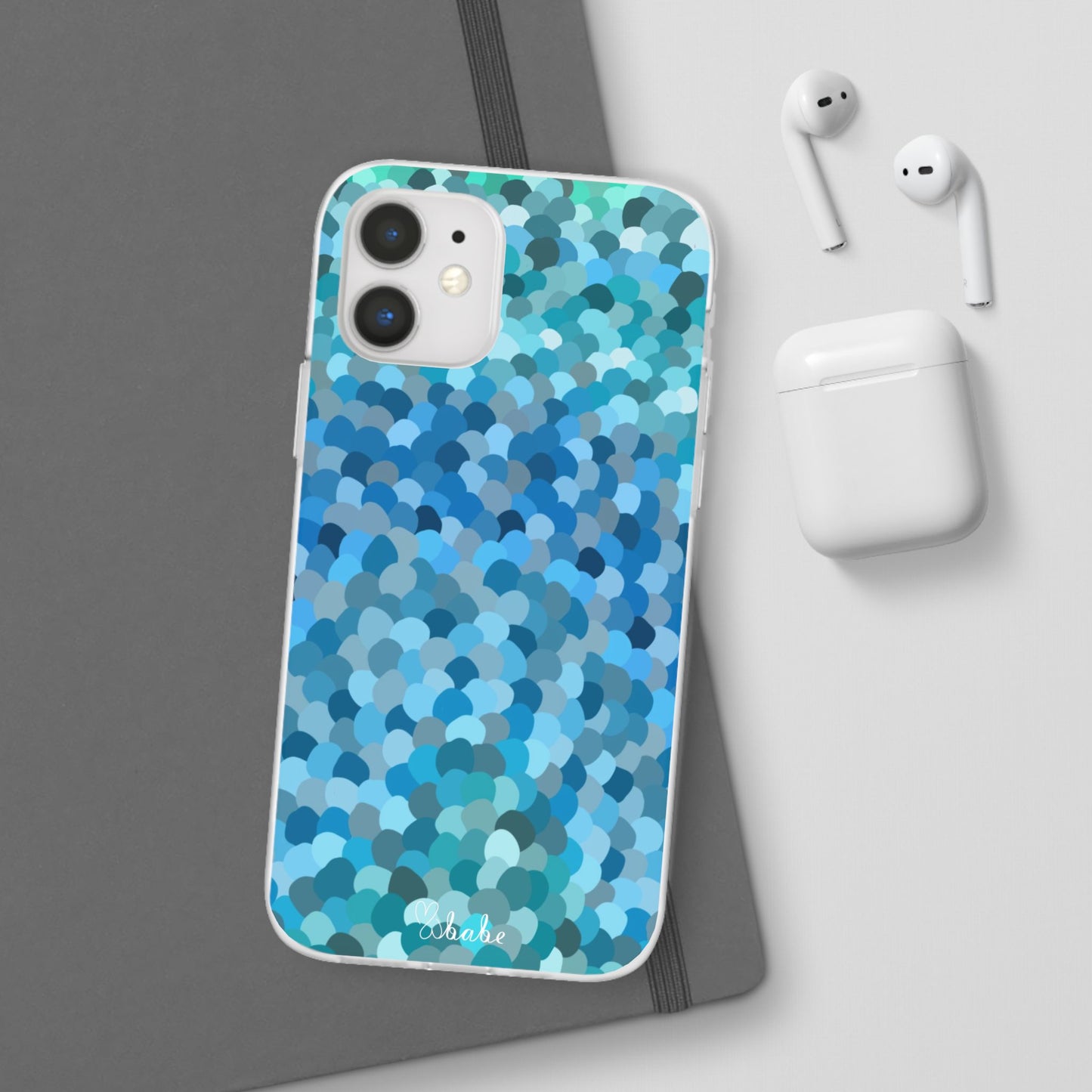 Blue Bubbles, Flexi Case.
