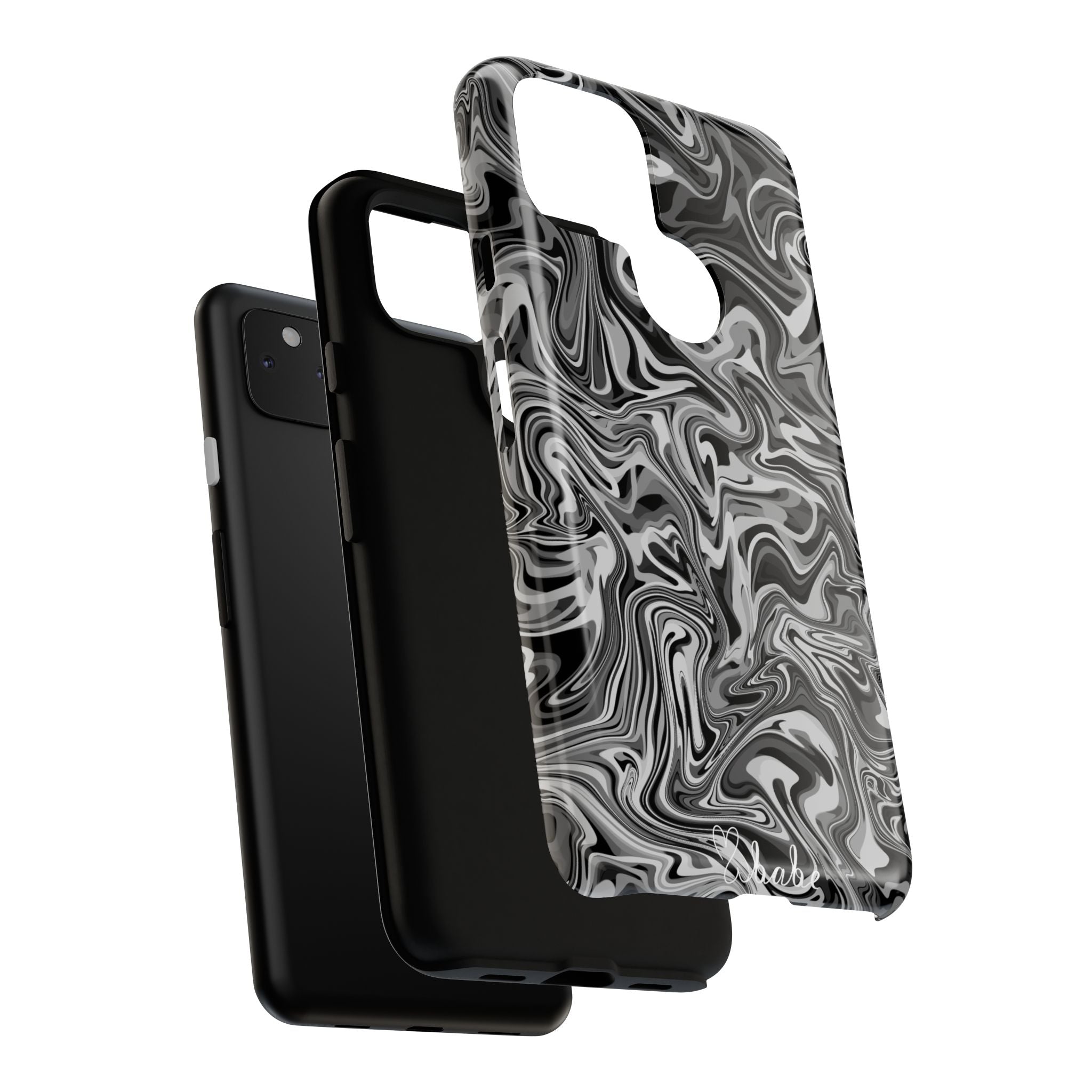 Ink Waves, Tough Phone Case.