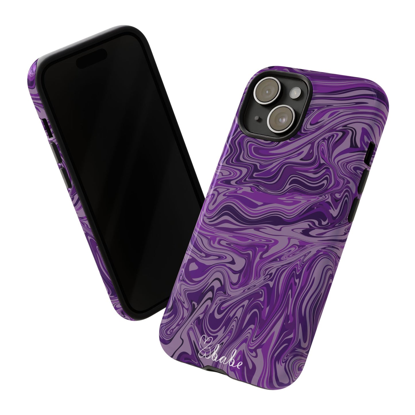 Purp Waves, Tough Phone Case.