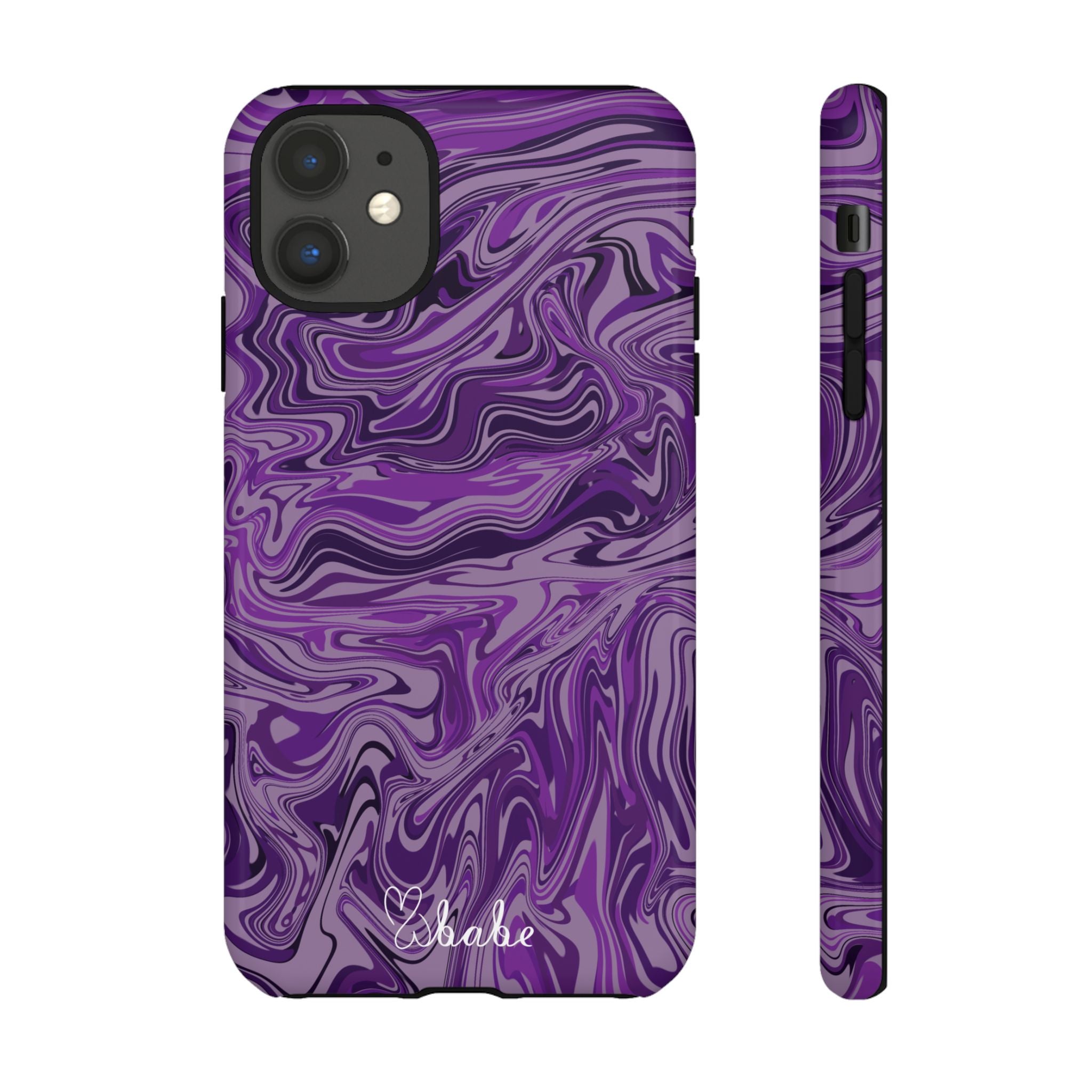 Purp Waves, Tough Phone Case.