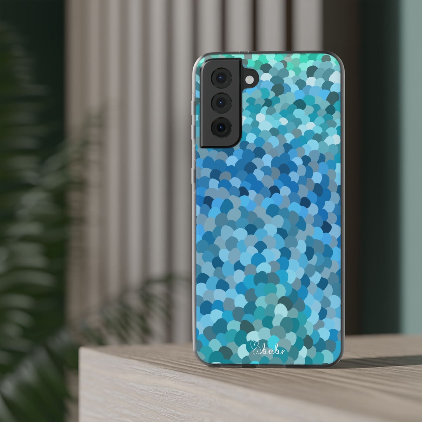 Blue Bubbles, Flexi Case.