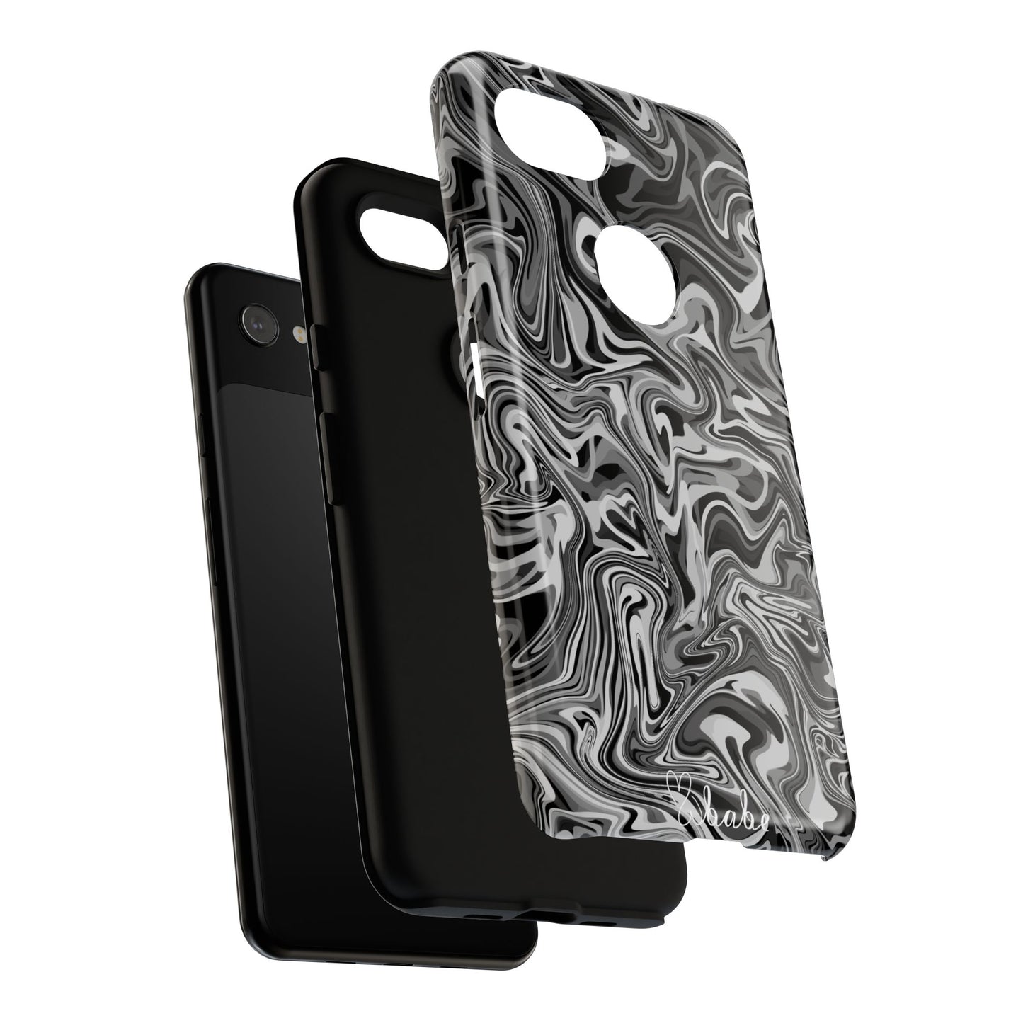 Ink Waves, Tough Phone Case.