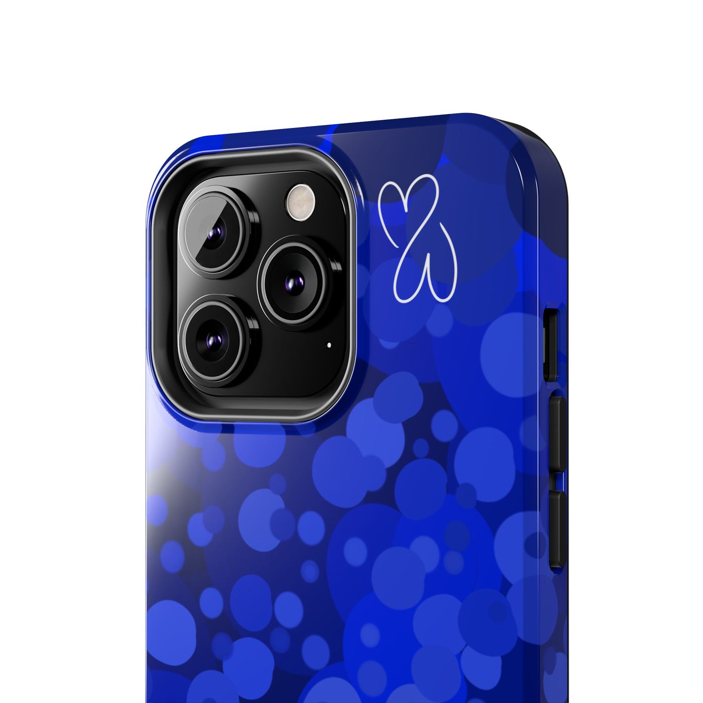 Blue Bubbles, Tough Phone Case