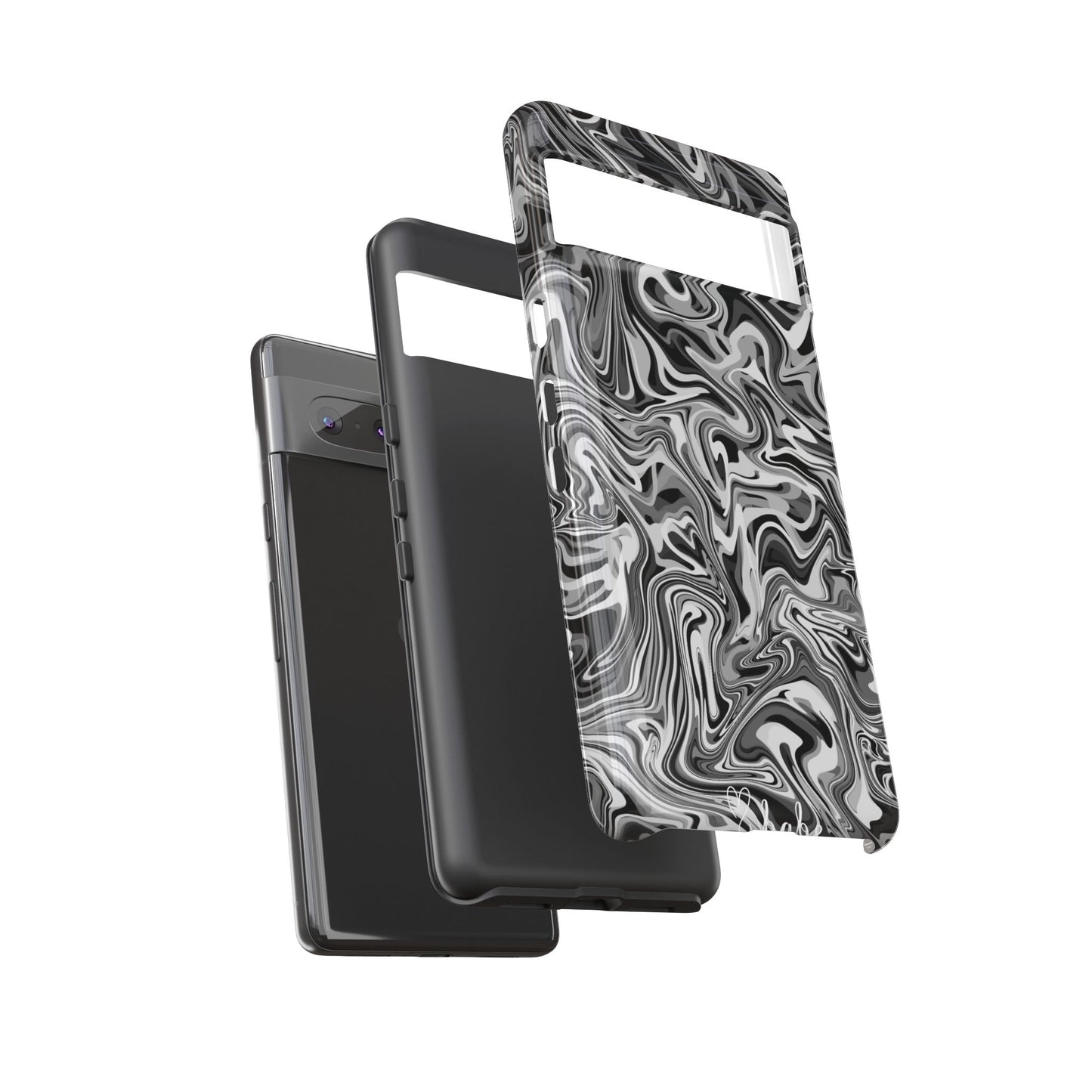 Ink Waves, Tough Phone Case.