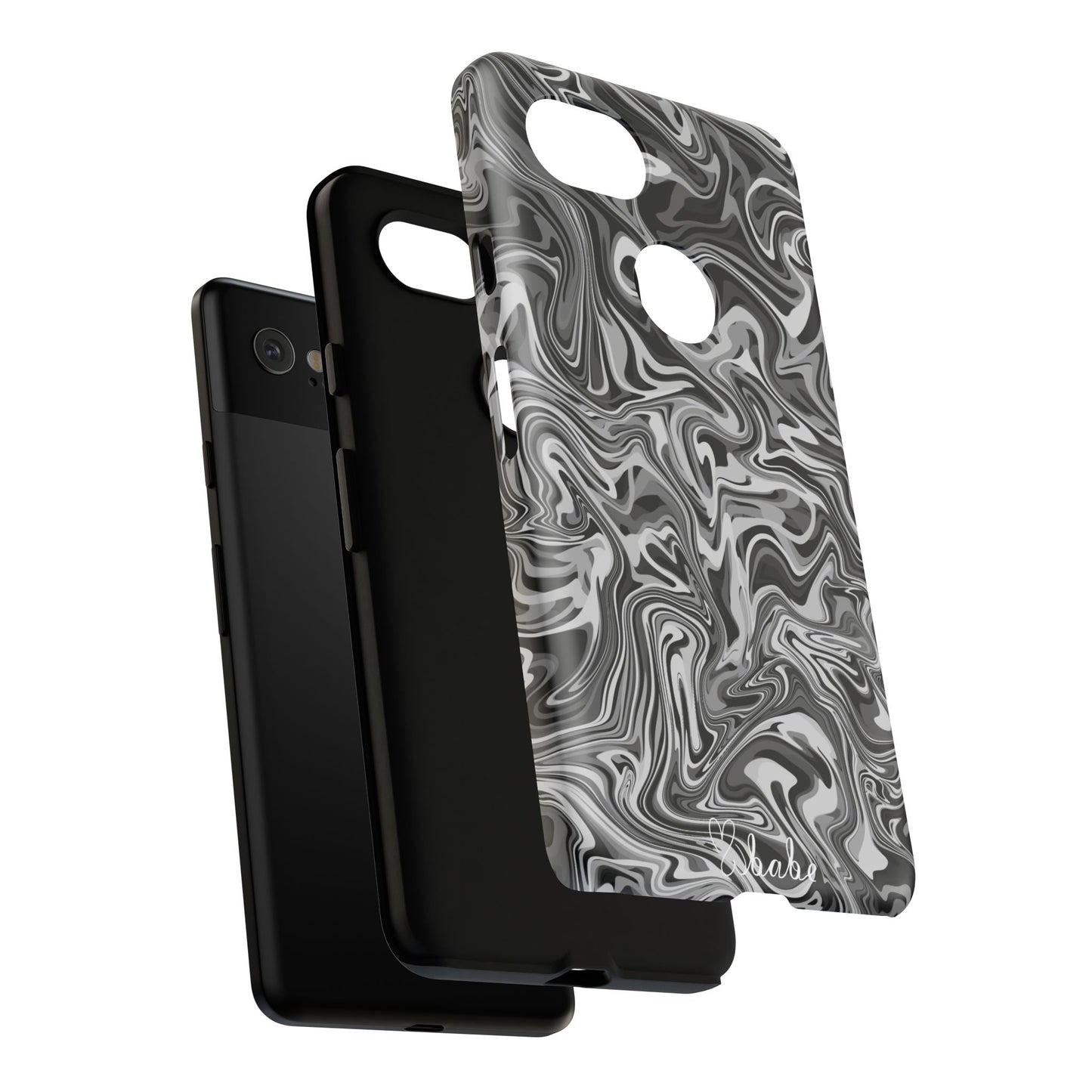 Ink Waves, Tough Phone Case.