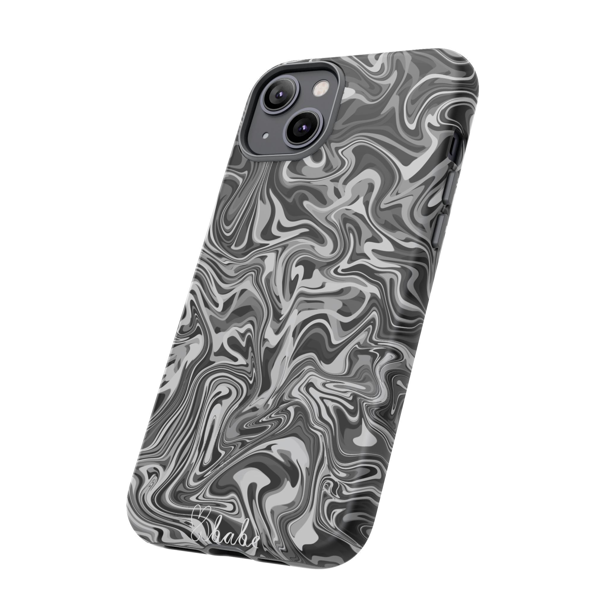 Ink Waves, Tough Phone Case.