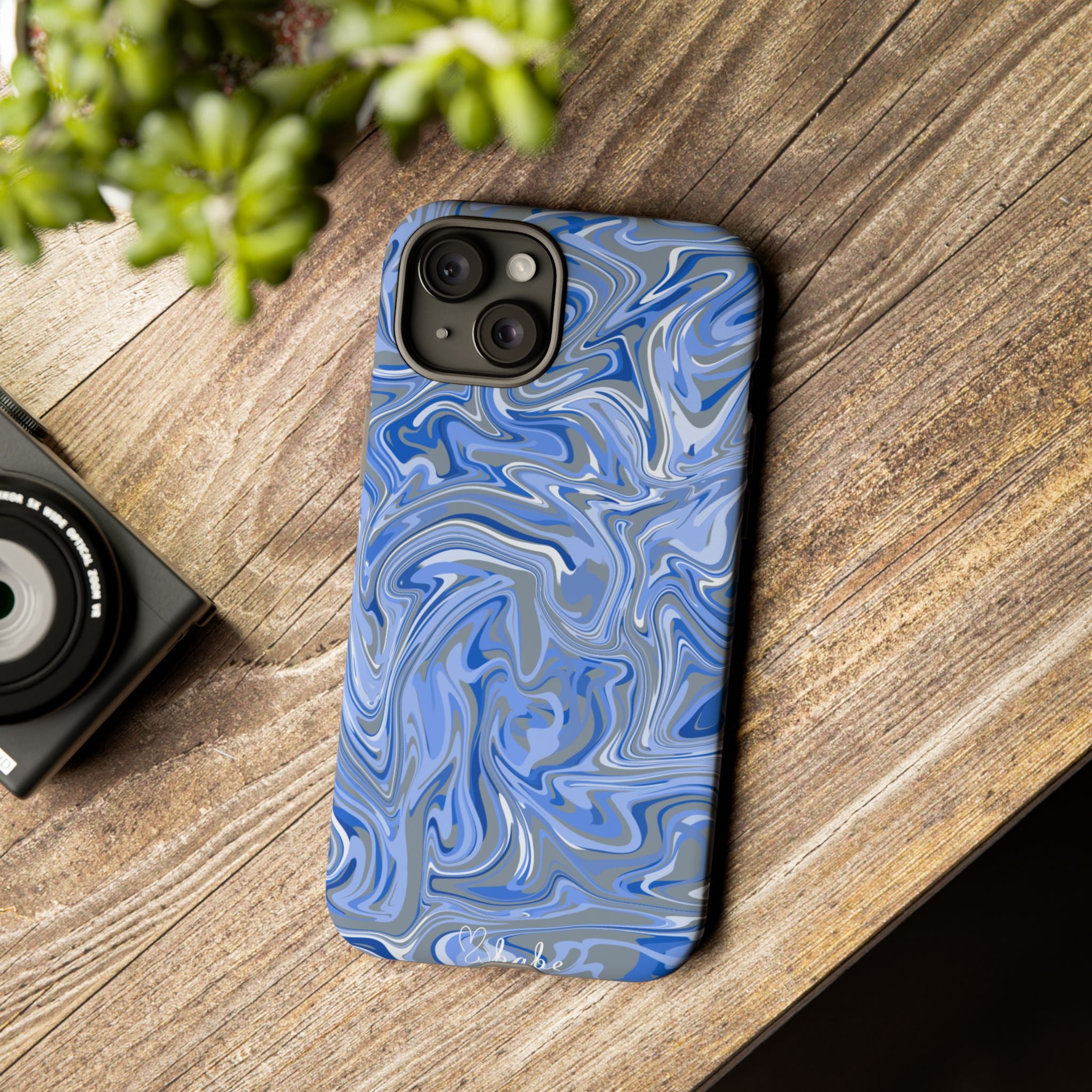 Soft Waves, Tough Phone Case.