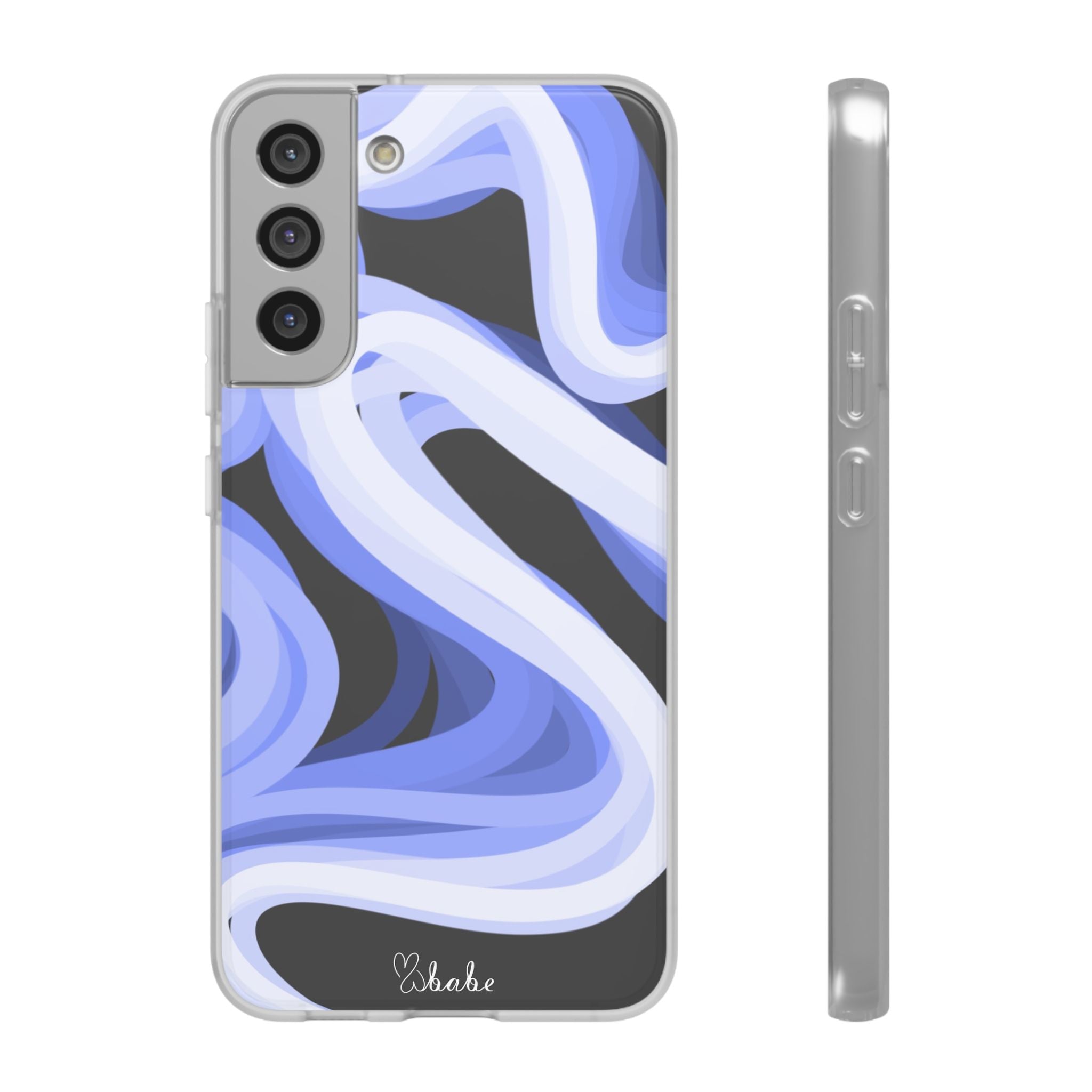 Blue Vines, Flexi Phone Case.