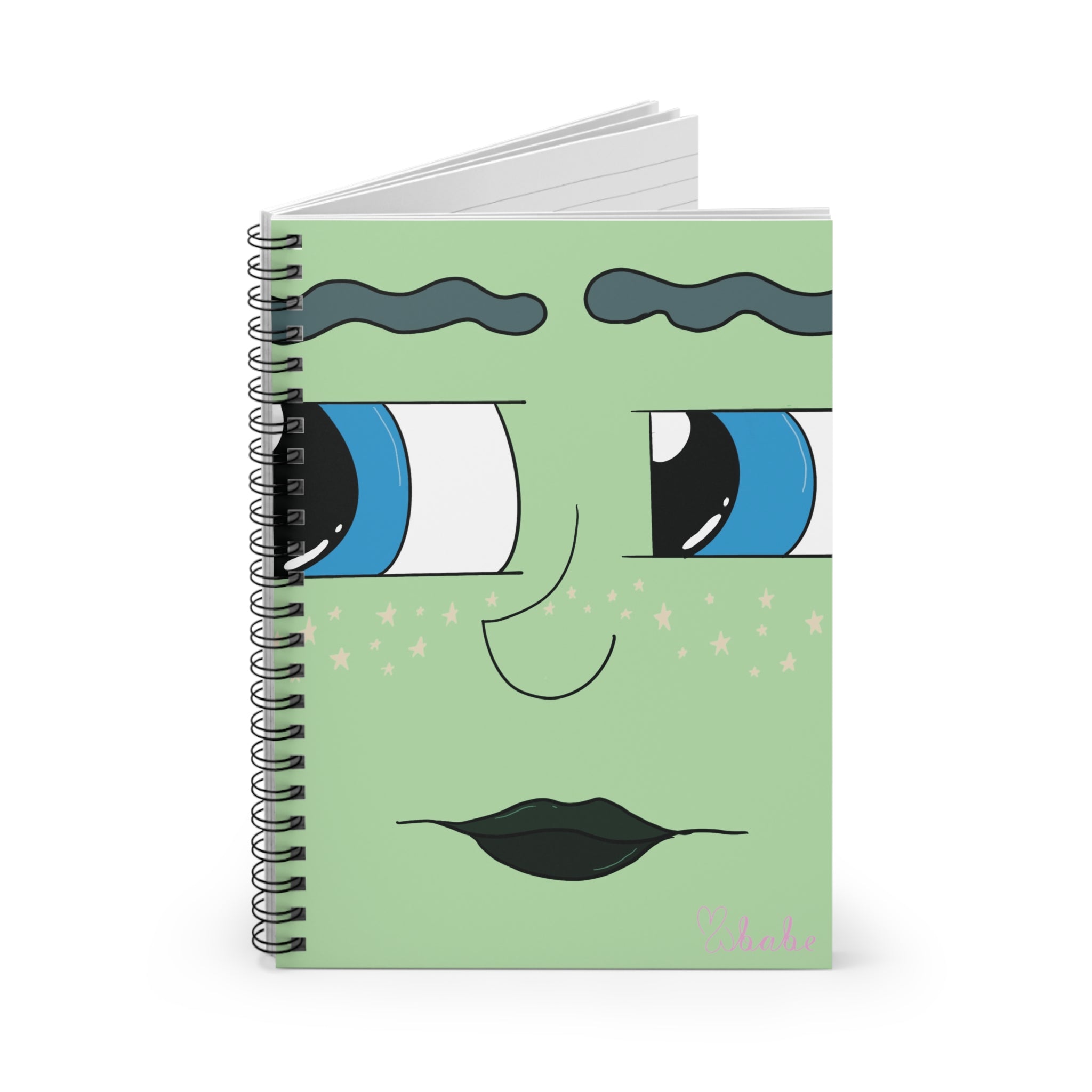 Stary, Spiral Notebook.