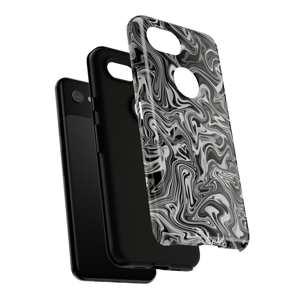 Ink Waves, Tough Phone Case.