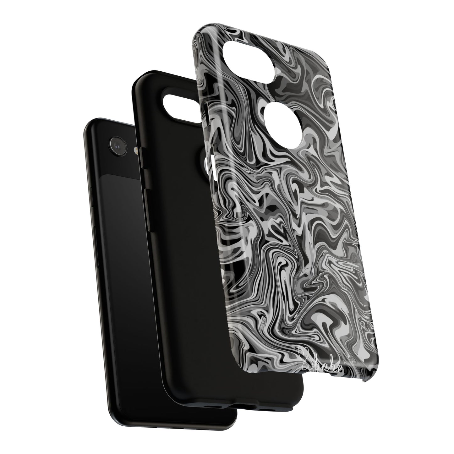 Ink Waves, Tough Phone Case.