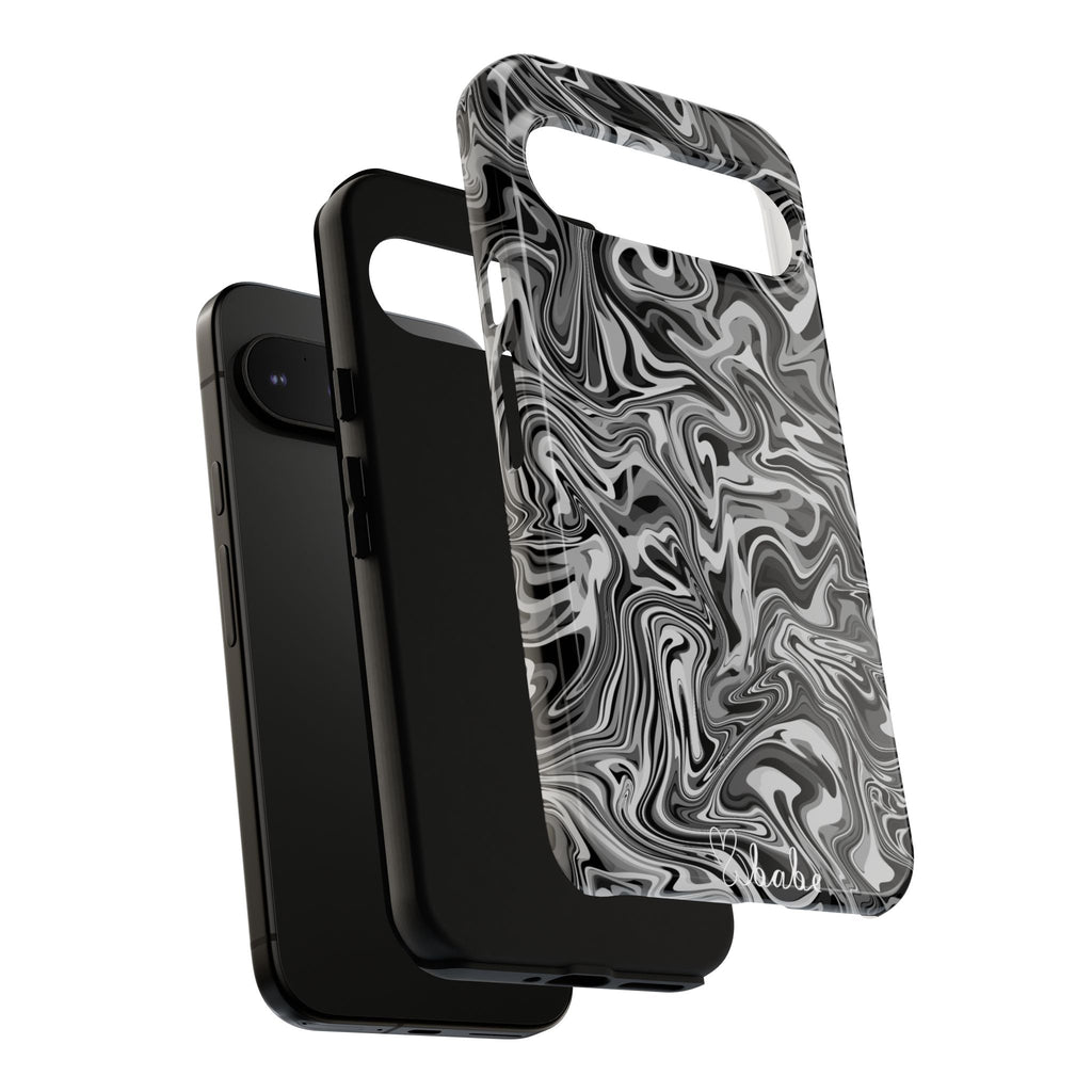 Ink Waves, Tough Phone Case.