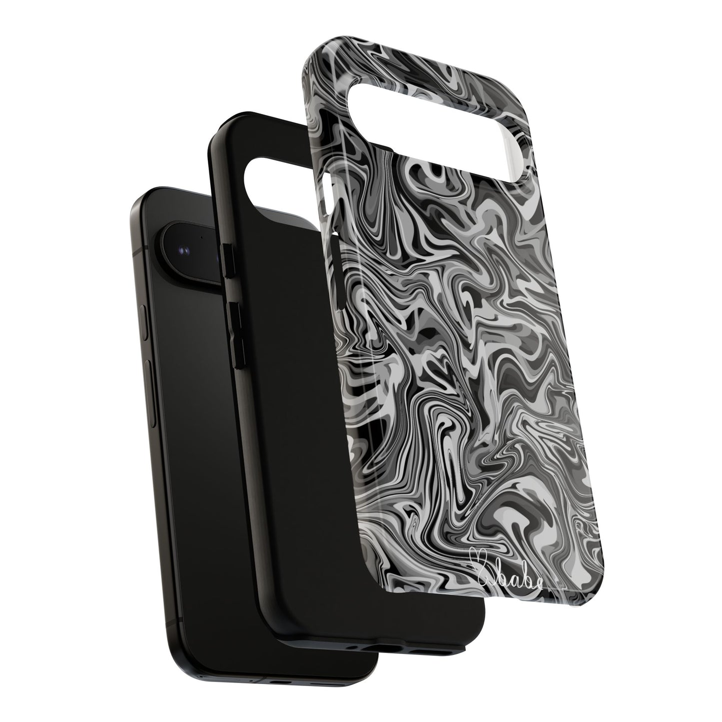 Ink Waves, Tough Phone Case.