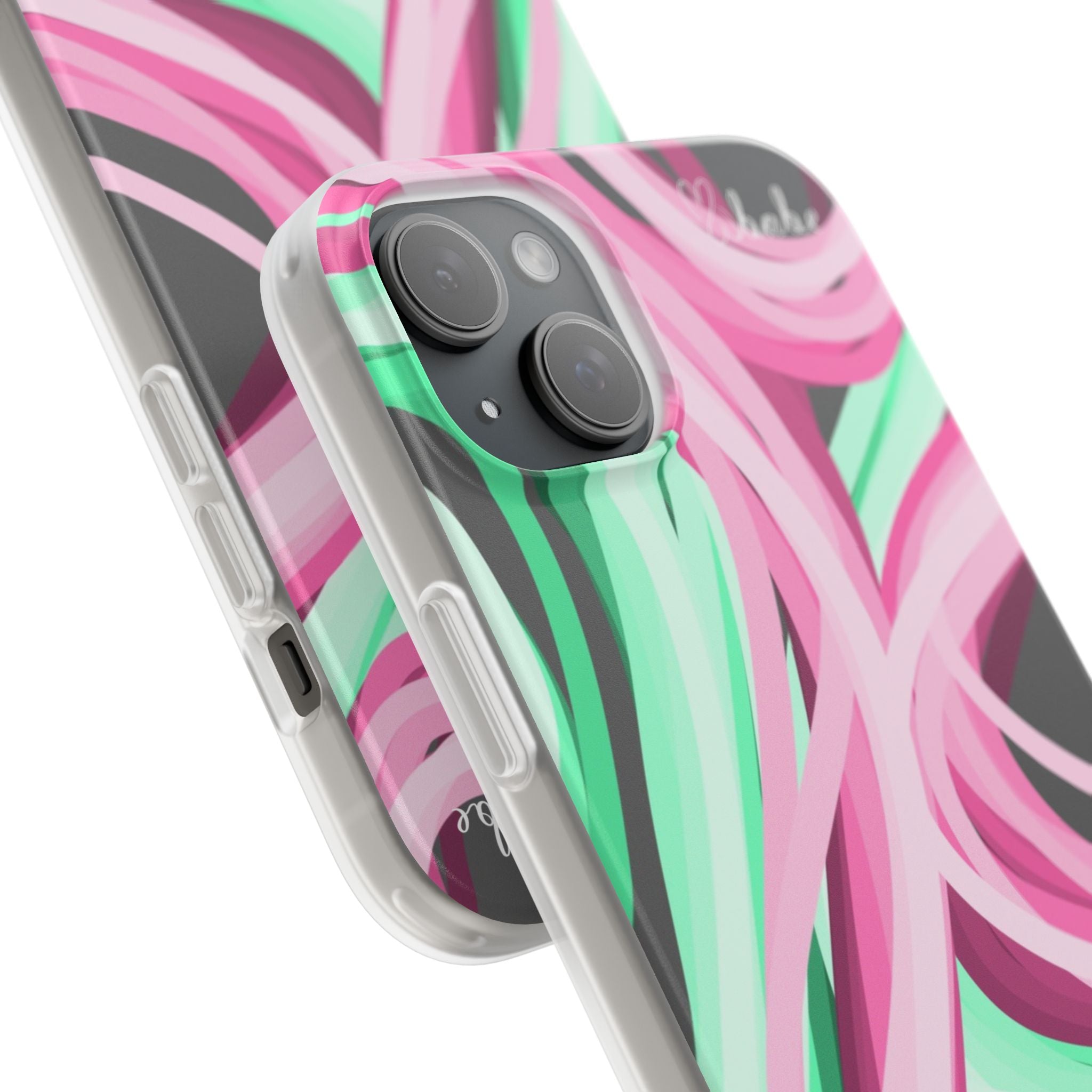 Neon Vines, Flexi Phone Case.
