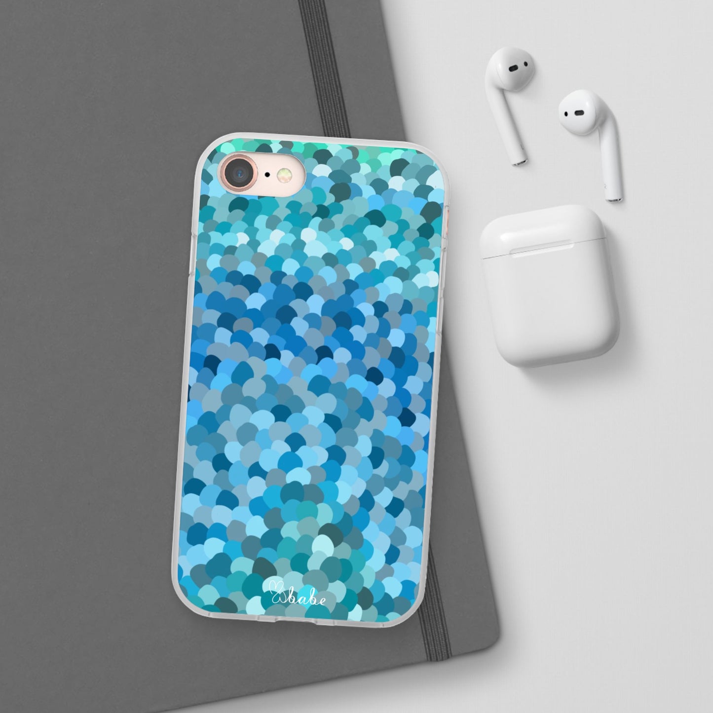 Blue Bubbles, Flexi Case.