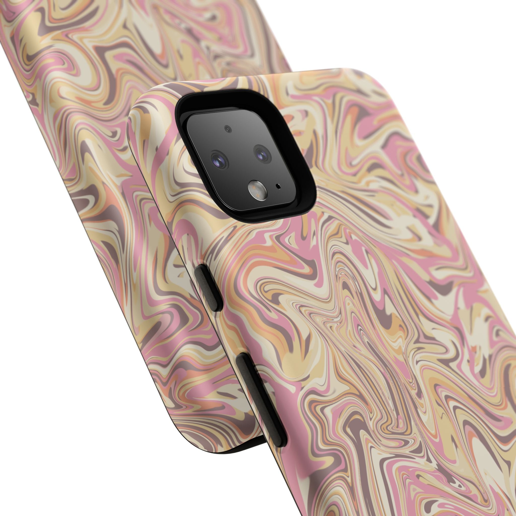 Peach Waves, Tough Phone Case.