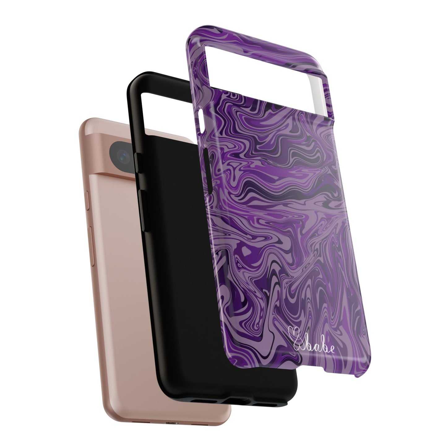 Purp Waves, Tough Phone Case.