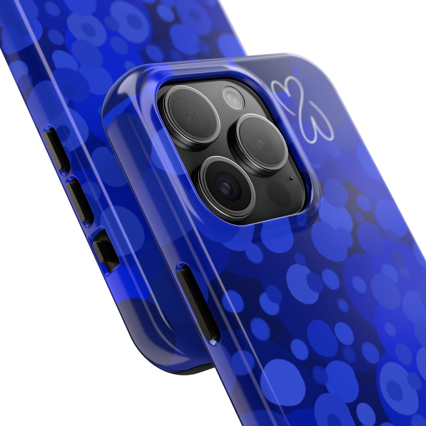 Blue Bubbles, Tough Phone Case