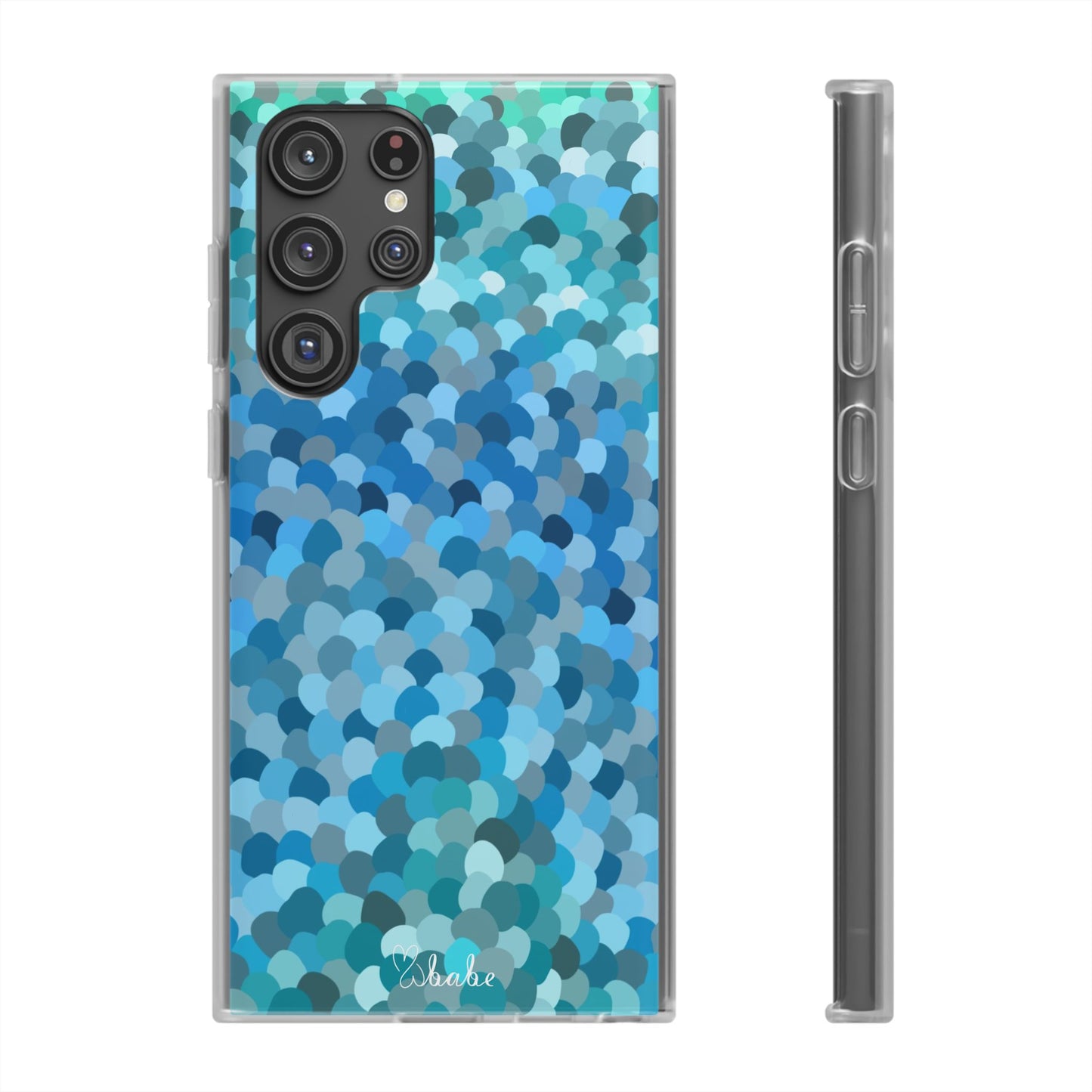 Blue Bubbles, Flexi Case.