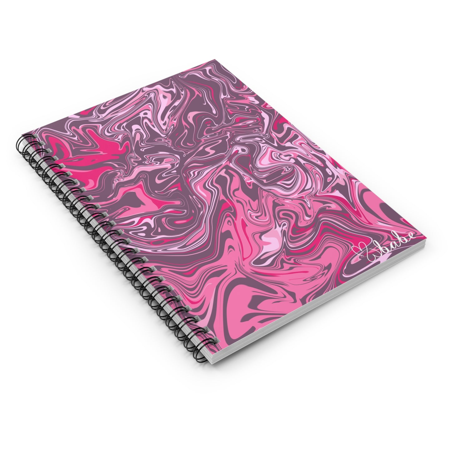 Pretty Lady, Spiral Notebook.