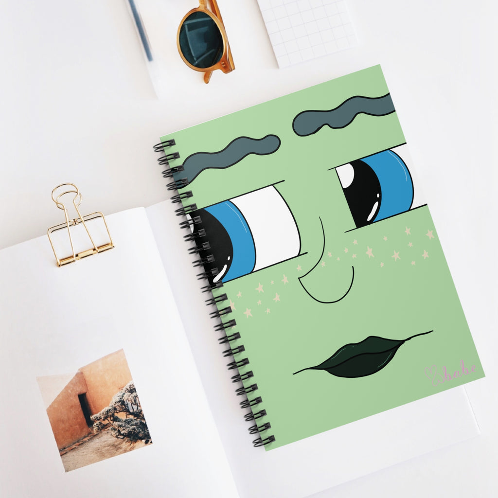 Stary, Spiral Notebook.