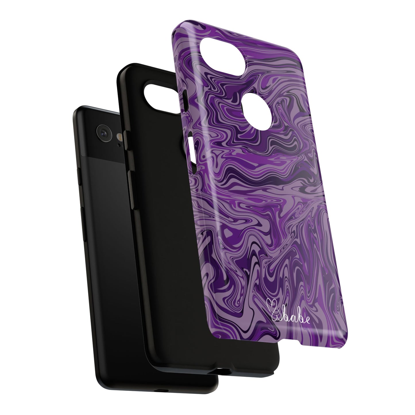 Purp Waves, Tough Phone Case.