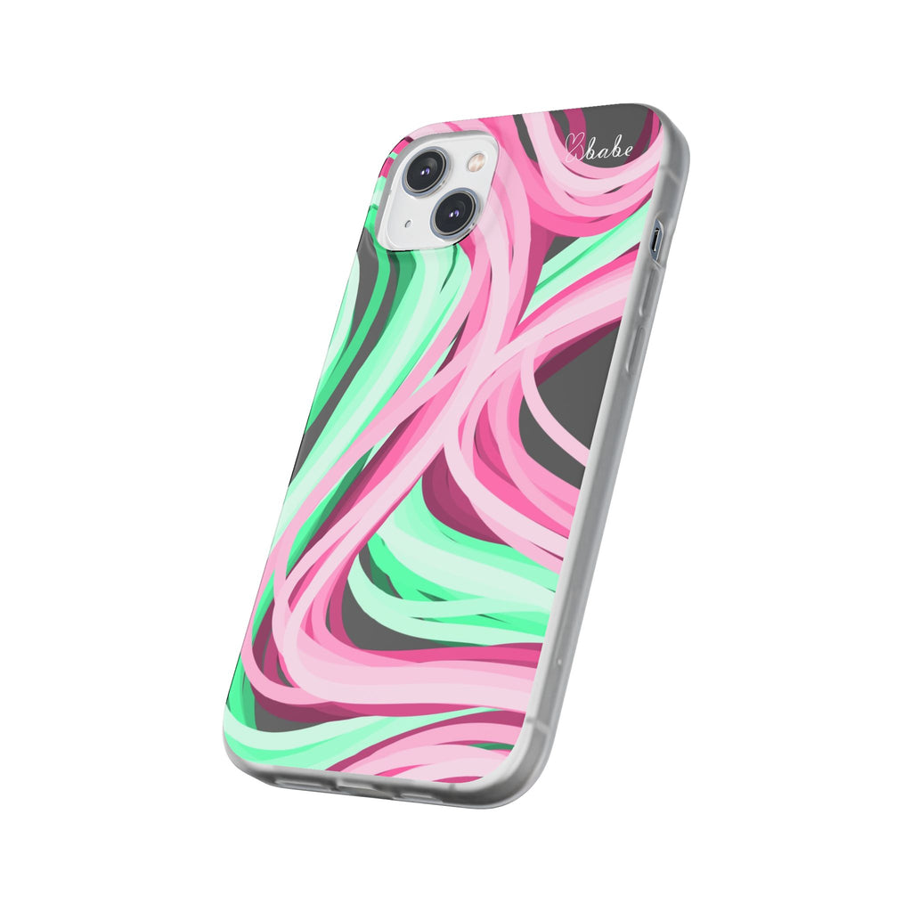 Neon Vines, Flexi Phone Case.