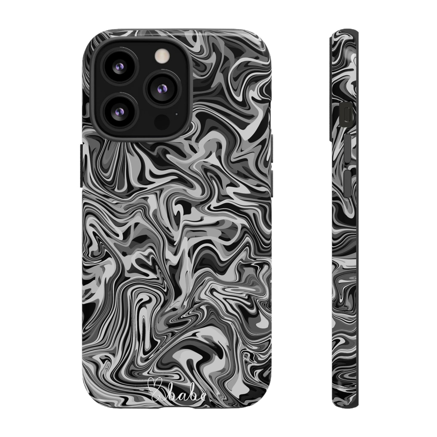 Ink Waves, Tough Phone Case.