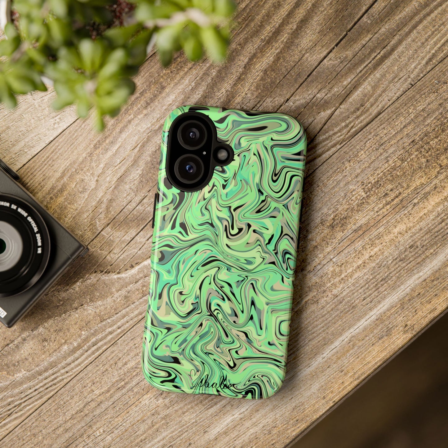Lime Tia, Tough Phone Case.
