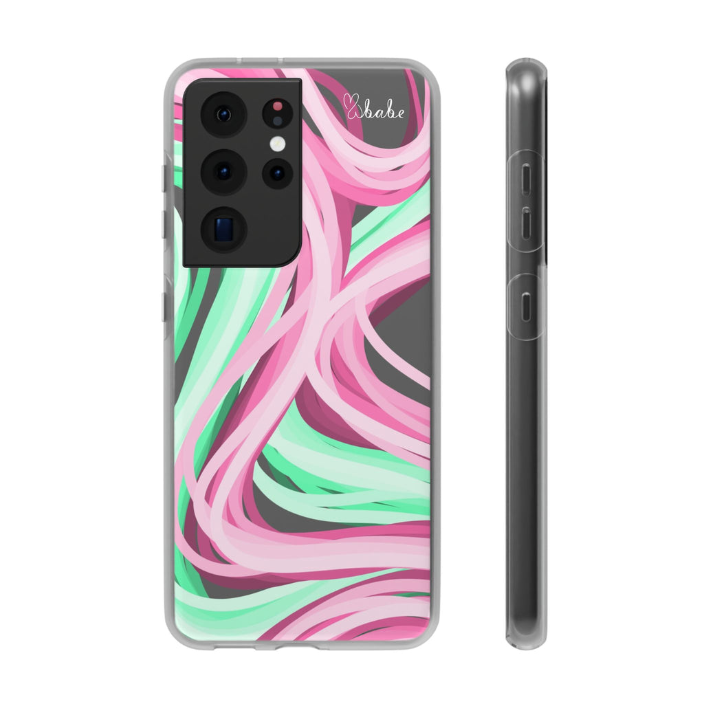 Neon Vines, Flexi Phone Case.