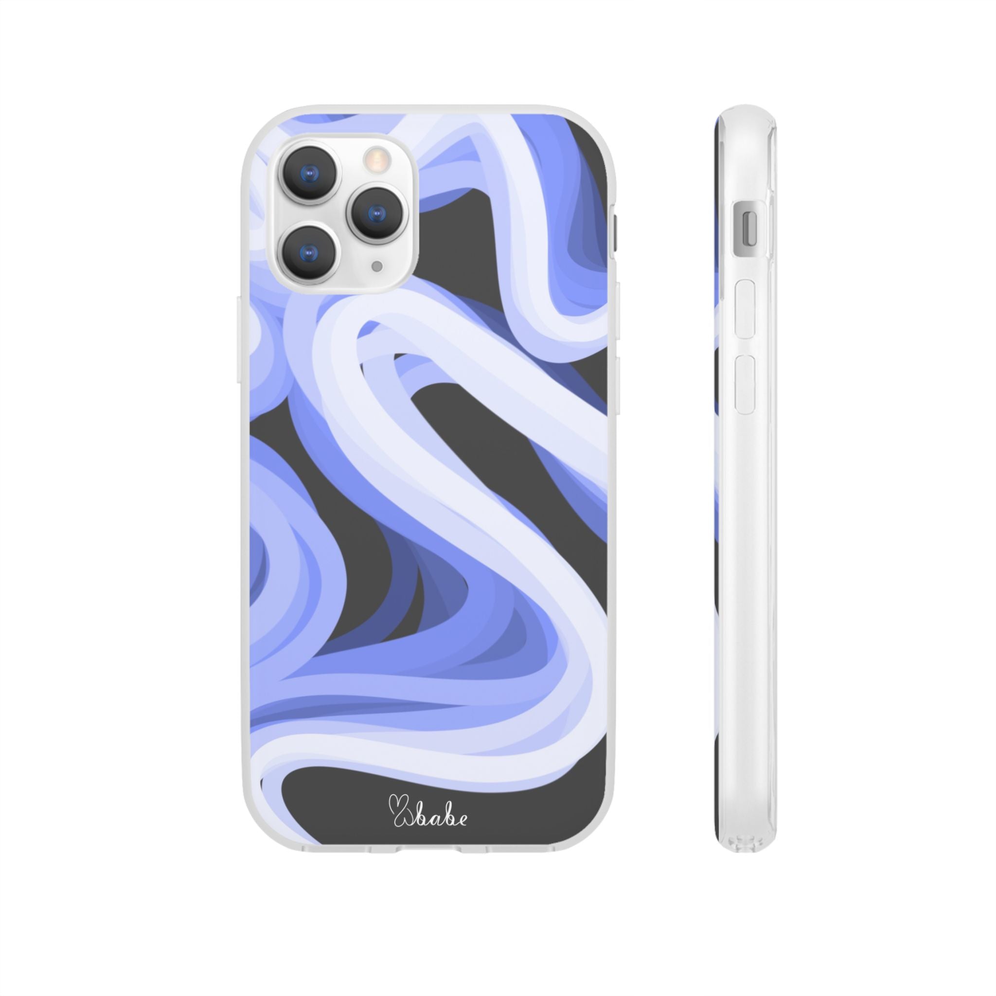 Blue Vines, Flexi Phone Case.