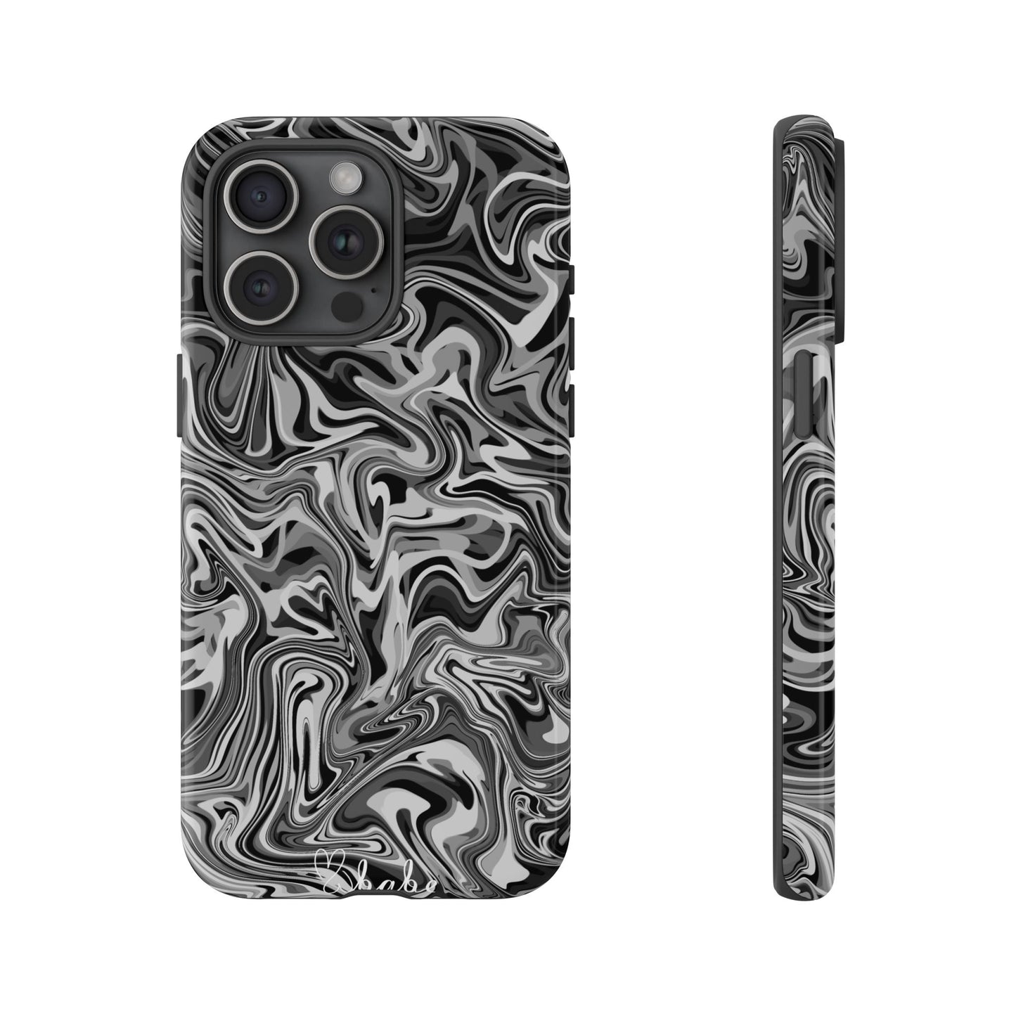 Ink Waves, Tough Phone Case.