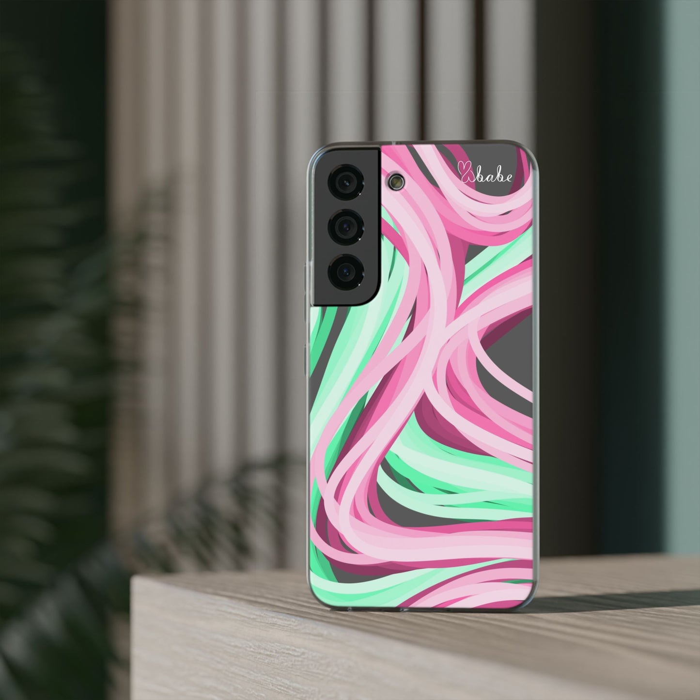 Neon Vines, Flexi Phone Case.