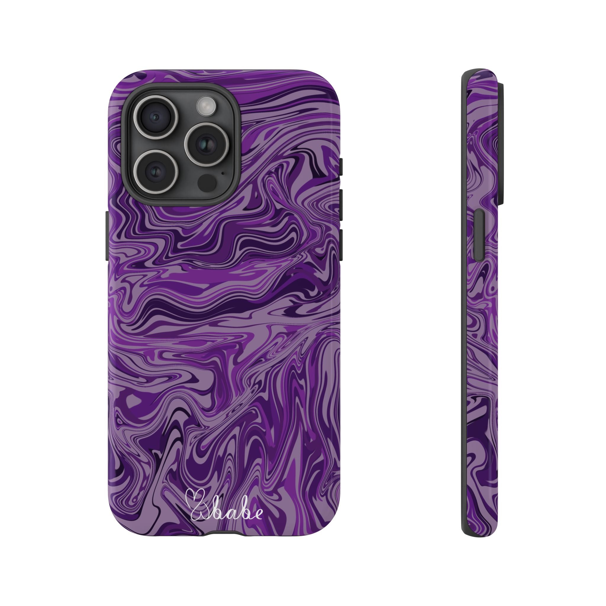 Purp Waves, Tough Phone Case.