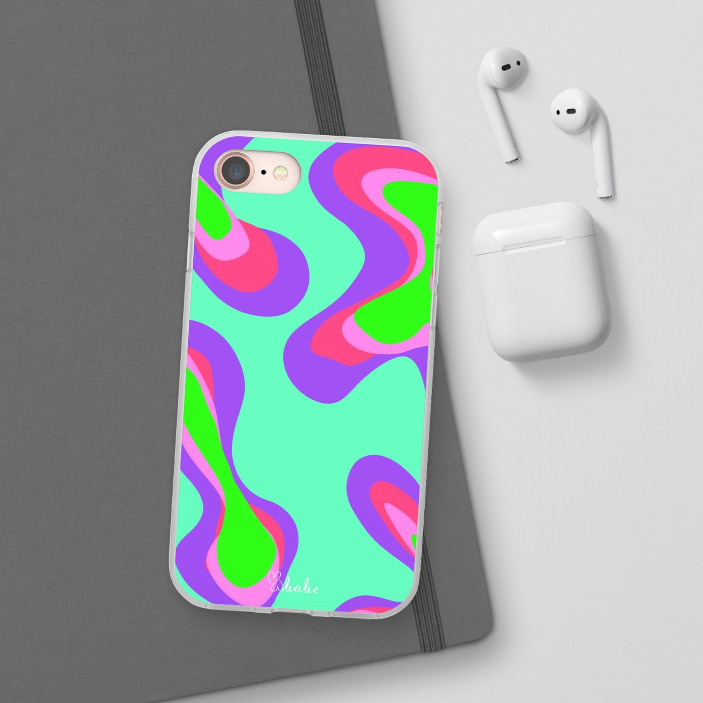 Neon Camo, Flexi Case.