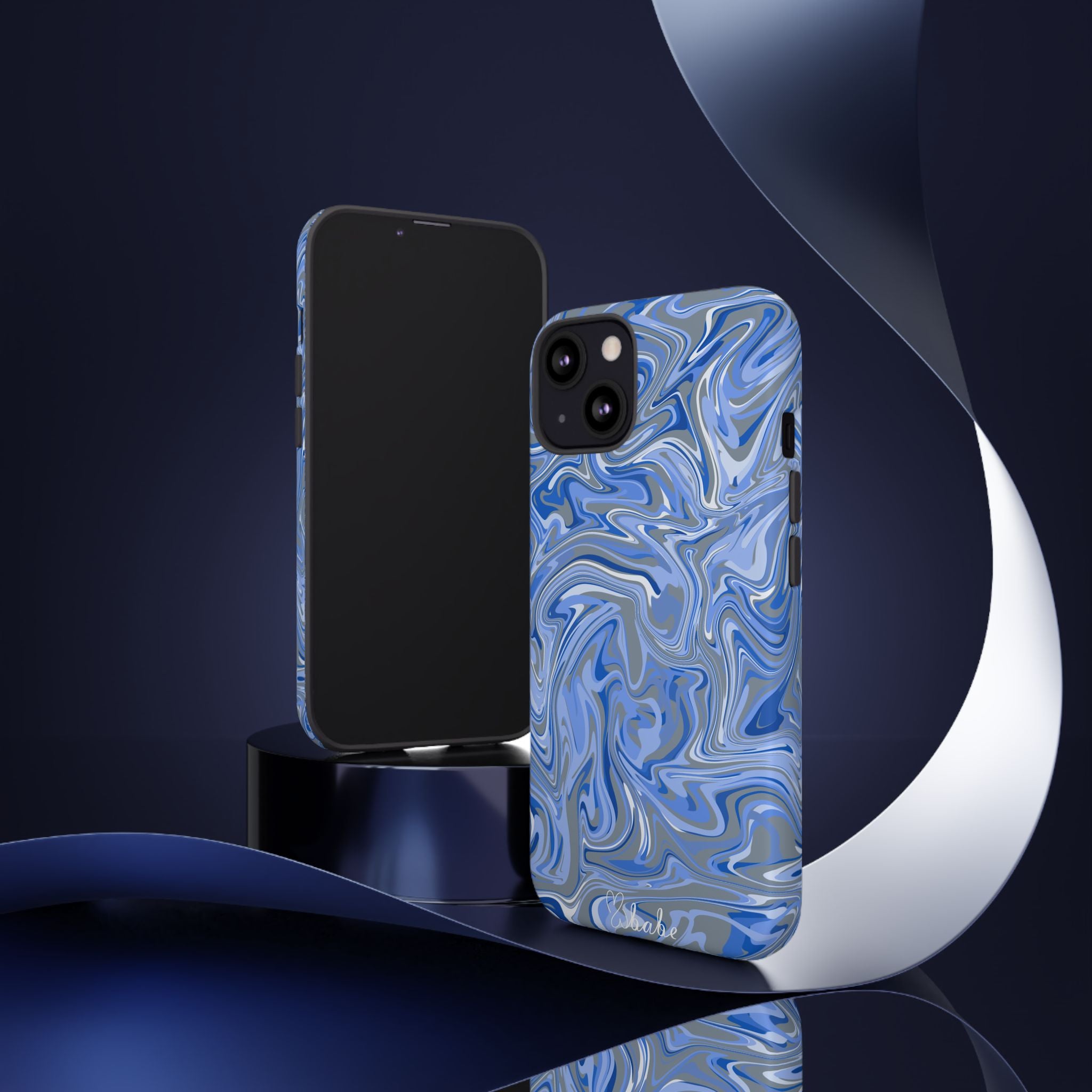 Soft Waves, Tough Phone Case.