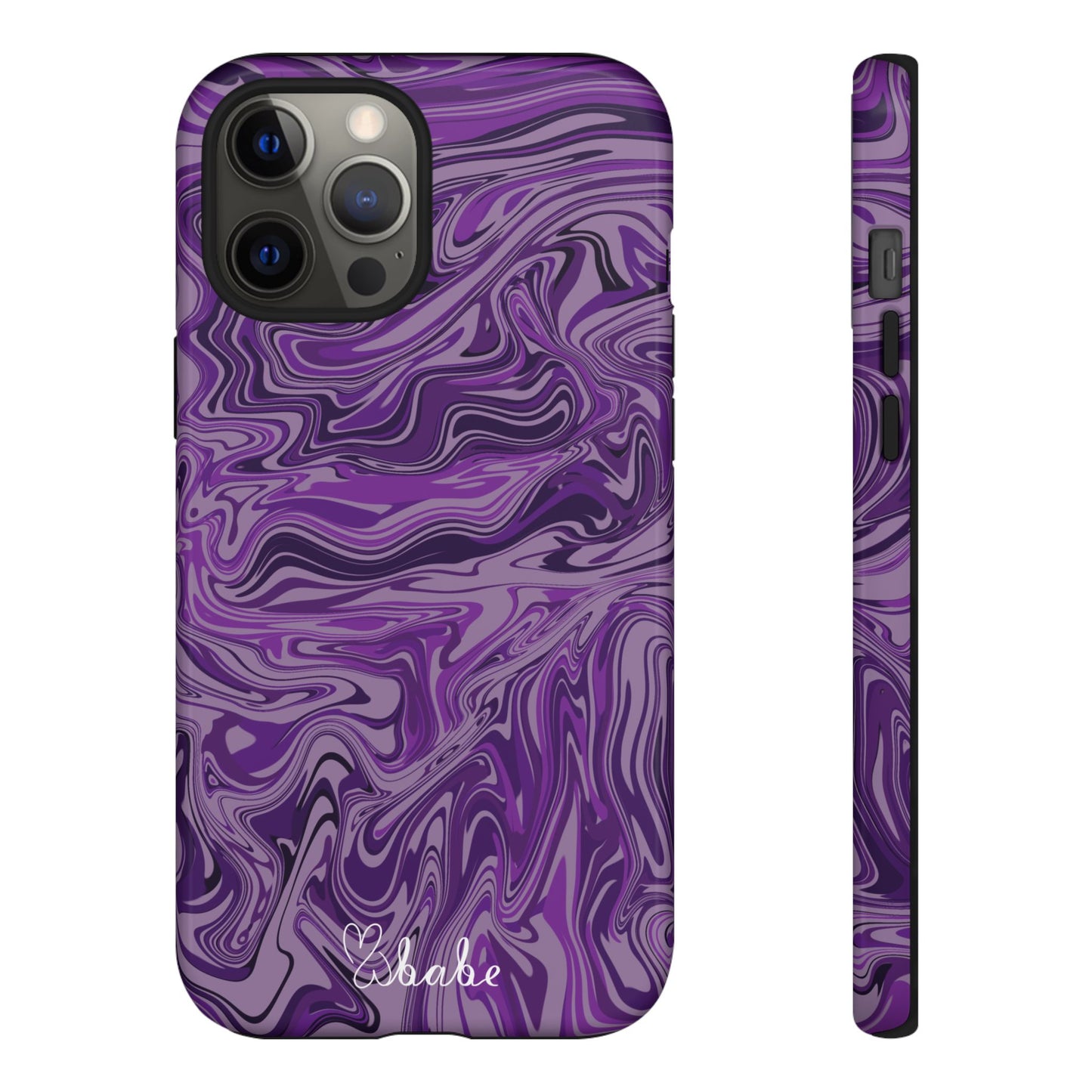 Purp Waves, Tough Phone Case.