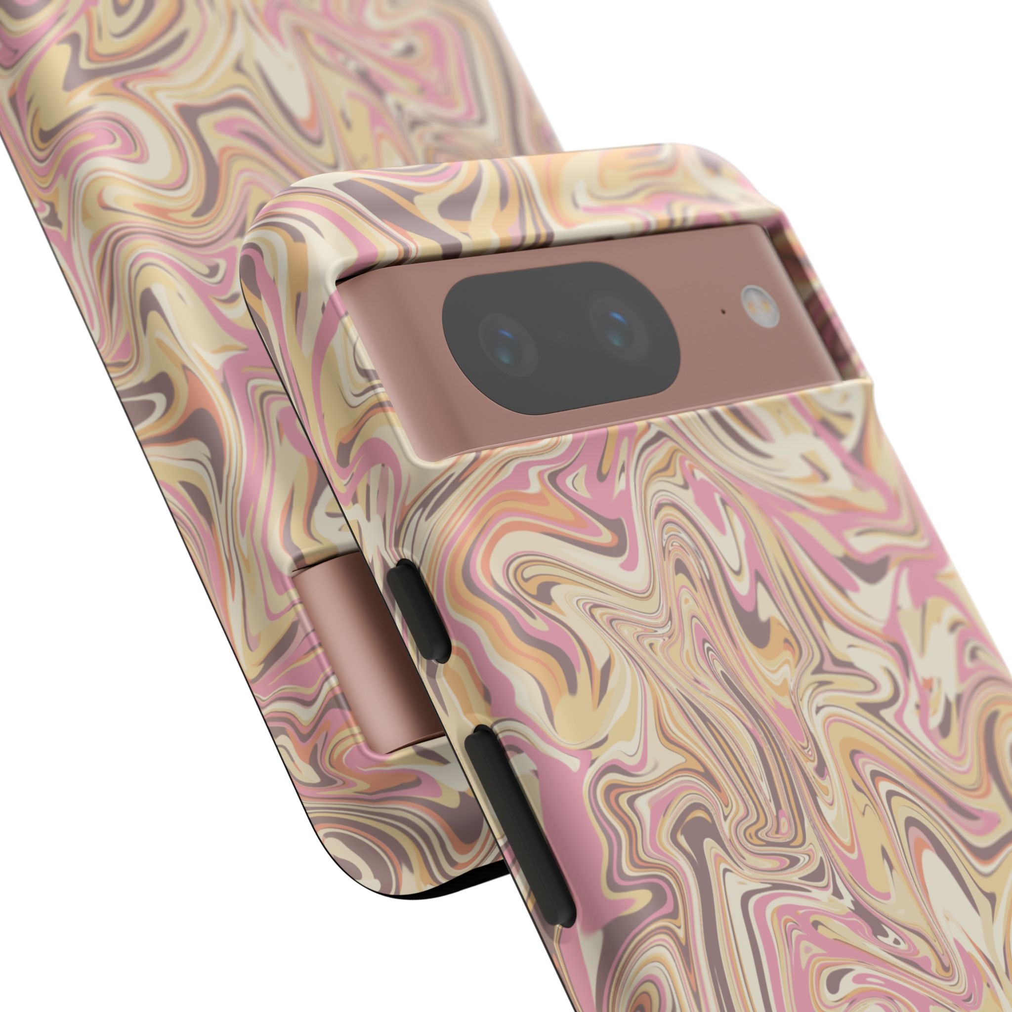 Peach Waves, Tough Phone Case.