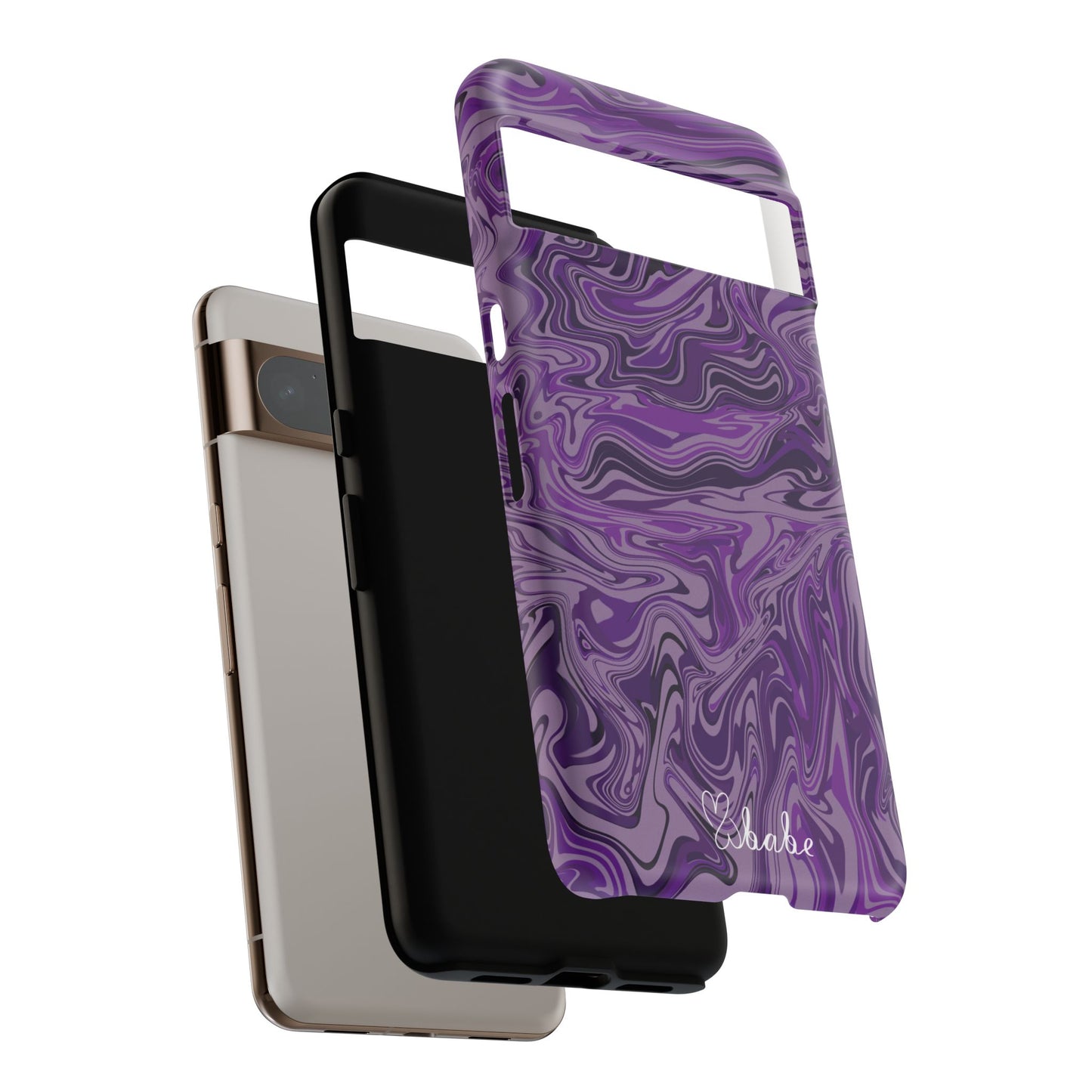 Purp Waves, Tough Phone Case.