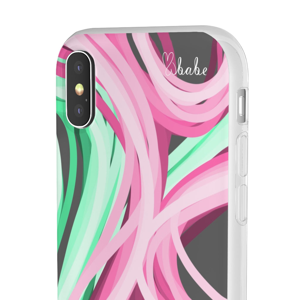 Neon Vines, Flexi Phone Case.
