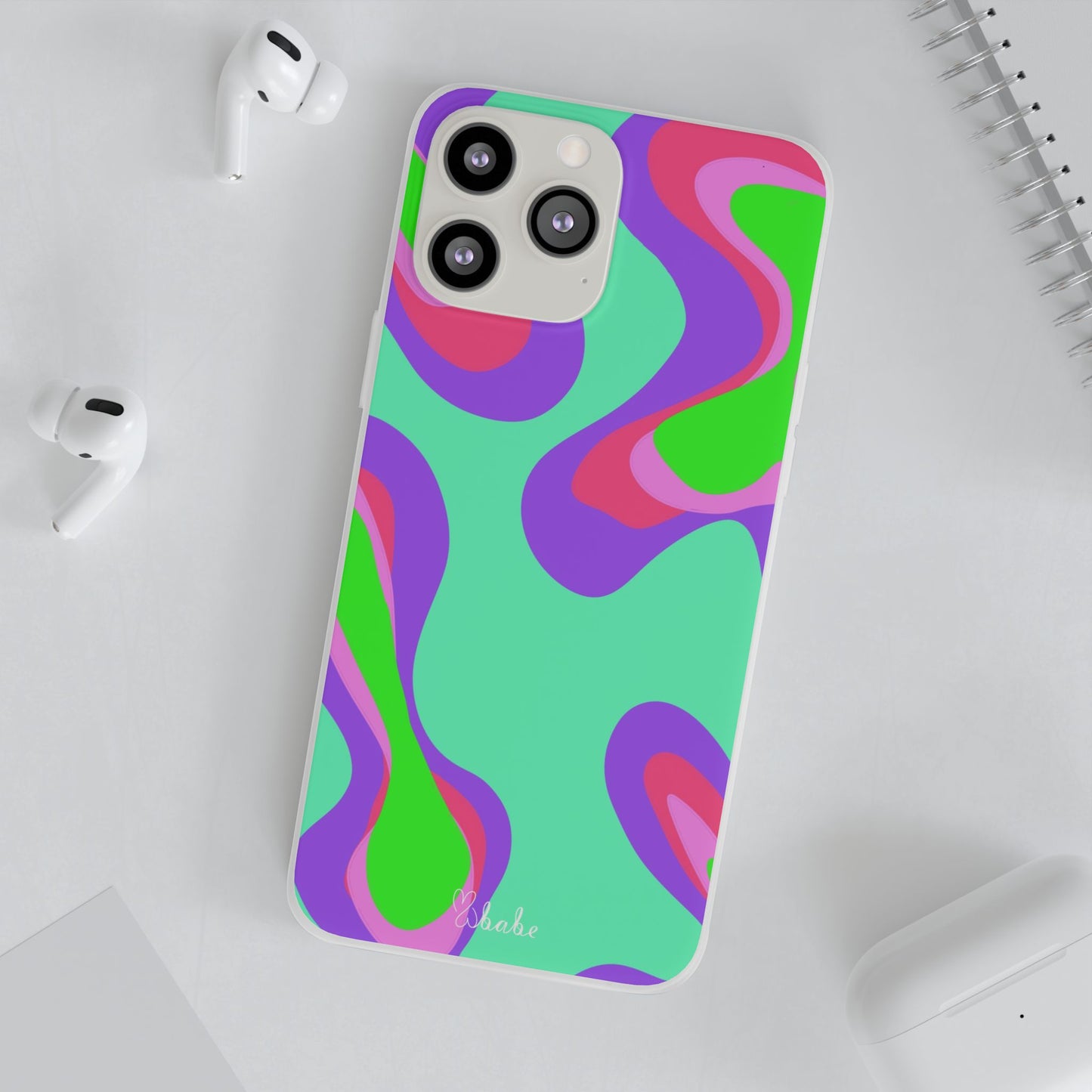 Neon Camo, Flexi Case.